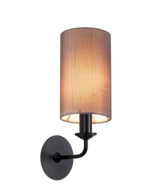 DK1012  Banyan Wall Lamp 1 Light Matt Black Grey